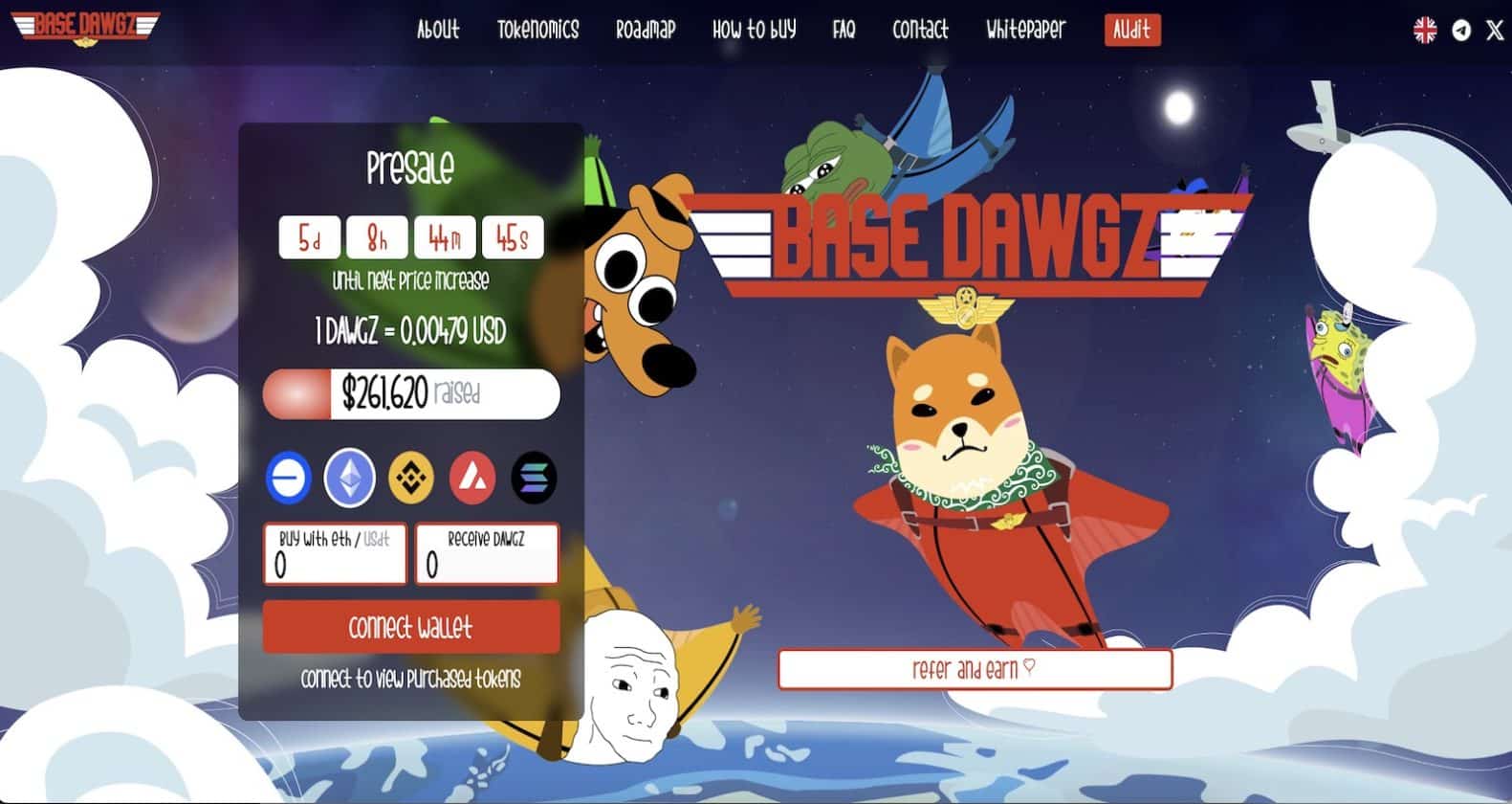 Lancement de la nouvelle prévente Memecoin Base Dawgz et collecte de fonds déjà supérieure à 250 000 $ US
